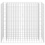 Arriate de gaviones de acero galvanizado 90x30x90 cm de vidaXL, Maceteros y jardineras - Ref: Foro24-145631, Precio: 62,79 €,...