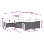 11-piece garden sofa set with beige synthetic rattan cushions by , Garden sets - Ref: Foro24-3228025, Price: 705,51 €, Discou...