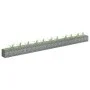 Arriate de gaviones de acero galvanizado 450x30x30 cm de vidaXL, Maceteros y jardineras - Ref: Foro24-145645, Precio: 85,40 €...