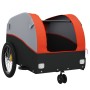 Remolque para bicicleta hierro negro y naranja 30 kg de , Remolques para bicicletas - Ref: Foro24-94138, Precio: 88,38 €, Des...
