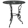 Mesa y sillas de bistró 3 piezas aluminio fundido negro de , Conjuntos de jardín - Ref: Foro24-317739, Precio: 190,45 €, Desc...