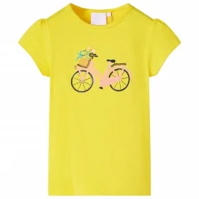 Camiseta infantil amarillo 92 de , Camisetas para niños - Ref: Foro24-11064, Precio: 8,52 €, Descuento: %