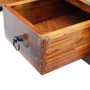 Mesa de centro con cajones madera maciza reciclada 90x45x35 cm en Mesas de centro | Comprar online en Foru.es