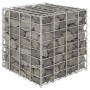Arriate de gaviones cúbico alambre de acero 40x40x40 cm de vidaXL, Maceteros y jardineras - Ref: Foro24-145649, Precio: 27,16...