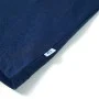 Camiseta infantil azul y azul marino 92 de , Camisetas para niños - Ref: Foro24-12529, Precio: 8,24 €, Descuento: %