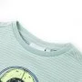 Camiseta infantil con rayas verde menta claro 92 de , Camisetas para niños - Ref: Foro24-12569, Precio: 8,19 €, Descuento: %
