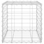 Arriate de gaviones cúbico alambre de acero 40x40x40 cm de vidaXL, Maceteros y jardineras - Ref: Foro24-145649, Precio: 27,16...