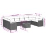 Set de sofás de jardín 11pzas con cojines ratán sintético beige de , Conjuntos de jardín - Ref: Foro24-3258734, Precio: 665,6...