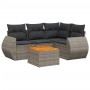 Juego de sofás jardín con cojines 5 pzas ratán sintético gris de , Conjuntos de jardín - Ref: Foro24-3224989, Precio: 327,20 ...