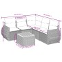 Set de muebles de jardín 6 pzas y cojines ratán sintético gris de , Conjuntos de jardín - Ref: Foro24-3225003, Precio: 377,82...
