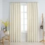 Blackout curtains with hooks 2 pieces cream velvet 140x225 cm by vidaXL, Curtains and curtains - Ref: Foro24-134517, Price: 5...