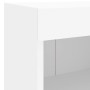 Muebles de TV de pared con LED 5 pzas madera ingeniería blanco en Muebles TV | Comprar online en Foru.es