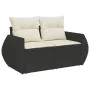 11-piece garden sofa set and black synthetic rattan cushions by , Modular outdoor sofas - Ref: Foro24-3221915, Price: 678,42 ...