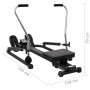 Máquina de remo resistencia hidráulica 5 niveles de vidaXL, Máquinas de remo - Ref: Foro24-92014, Precio: 202,30 €, Descuento: %