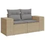 Garden sofa set with cushions 6 pieces beige synthetic rattan by , Modular outdoor sofas - Ref: Foro24-3222498, Price: 366,92...