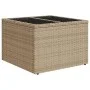 Garden sofa set with cushions 6 pieces beige synthetic rattan by , Modular outdoor sofas - Ref: Foro24-3222498, Price: 366,92...