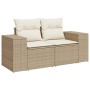 Set de sofás de jardín 11pzas con cojines ratán sintético beige de , Conjuntos de jardín - Ref: Foro24-3223127, Precio: 715,8...