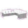 Set de sofás de jardín 10 pzas cojines ratán sintético negro de , Conjuntos de jardín - Ref: Foro24-3259592, Precio: 604,69 €...
