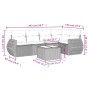 Set de muebles de jardín 6 pzas y cojines ratán sintético gris de , Conjuntos de jardín - Ref: Foro24-3253677, Precio: 393,72...