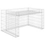 Cobertizo de cortacésped con arriate alambre acero 110x80x60 cm de vidaXL, Fundas para cortadoras de césped - Ref: Foro24-145...