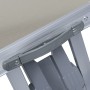 Mesa de camping plegable con 4 asientos acero aluminio de vidaXL, Mobiliario de camping - Ref: Foro24-47686, Precio: 113,66 €...