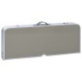 Mesa de camping plegable con 4 asientos acero aluminio de vidaXL, Mobiliario de camping - Ref: Foro24-47686, Precio: 113,66 €...