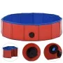 Piscina para perros plegable PVC rojo 80x20 cm de vidaXL, Productos para perros - Ref: Foro24-170822, Precio: 25,26 €, Descue...