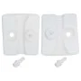 Pesos para cenador/carpa 4 unidades PE blanco de vidaXL, Pesos para cenadores - Ref: Foro24-47688, Precio: 67,29 €, Descuento: %