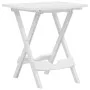 Mesa de jardín plegable blanco 45,5x38,5x50 cm de vidaXL, Mesas de jardín - Ref: Foro24-47690, Precio: 31,84 €, Descuento: %