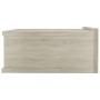 Mesitas de noche flotantes 2 uds contrachapada roble 40x30x15cm de vidaXL, Mesitas de noche - Ref: Foro24-800313, Precio: 38,...