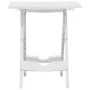 White folding garden table 45.5x38.5x50 cm by vidaXL, Garden tables - Ref: Foro24-47690, Price: 31,84 €, Discount: %