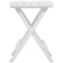 White folding garden table 45.5x38.5x50 cm by vidaXL, Garden tables - Ref: Foro24-47690, Price: 31,84 €, Discount: %