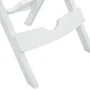 White folding garden table 45.5x38.5x50 cm by vidaXL, Garden tables - Ref: Foro24-47690, Price: 31,84 €, Discount: %