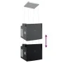 Campana extractora de isla sensor táctil LCD vidrio templado de , Extractores - Ref: Foro24-155971, Precio: 215,53 €, Descuen...