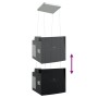 Campana extractora de isla sensor táctil LCD vidrio templado de , Extractores - Ref: Foro24-155971, Precio: 219,14 €, Descuen...