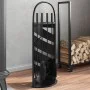 Fireplace tool set 5 pieces steel 23x15x66 cm by , fireplace tools - Ref: Foro24-156373, Price: 49,22 €, Discount: %