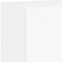 Muebles de TV de pared con LED 5 pzas madera ingeniería blanco en Muebles TV | Comprar online en Foru.es