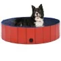 Piscina para perros plegable PVC rojo 120x30 cm de vidaXL, Productos para perros - Ref: Foro24-170823, Precio: 34,18 €, Descu...