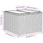 11-piece garden sofa set and gray synthetic rattan cushions by , Modular outdoor sofas - Ref: Foro24-3221899, Price: 672,40 €...
