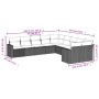 Set de sofás de jardín 10 pzas cojines ratán sintético negro de , Conjuntos de jardín - Ref: Foro24-3219495, Precio: 635,76 €...