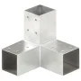 Y-shaped post connectors galvanized metal 71x71 mm by vidaXL, fence posts - Ref: Foro24-145457, Price: 21,77 €, Discount: %