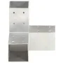 Y-shaped post connectors galvanized metal 71x71 mm by vidaXL, fence posts - Ref: Foro24-145457, Price: 21,77 €, Discount: %