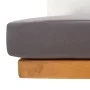 Garden corner sofa with solid acacia wood cushions by vidaXL, Modular outdoor sofas - Ref: Foro24-46673, Price: 80,47 €, Disc...