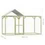 Gallinero madera de pino impregnada 3x1,5x2 m de vidaXL, Jaulas y habitáculos para animales pequeños - Ref: Foro24-278400, Pr...