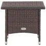 Mesita de centro de ratán sintético marrón 50x50x47 cm de vidaXL, Mesas de jardín - Ref: Foro24-46251, Precio: 48,94 €, Descu...