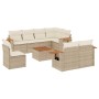 Set de sofás de jardín 9 pzas con cojines ratán sintético beige de , Conjuntos de jardín - Ref: Foro24-3227010, Precio: 700,2...
