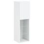 Mueble de pared de TV con luces LED 8 piezas blanco en Muebles TV | Comprar online en Foru.es