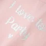 Camiseta infantil de manga volante rosa claro 116 de , Camisetas para niños - Ref: Foro24-10501, Precio: 8,19 €, Descuento: %