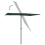 Sombrilla de jardín con palo de aluminio verde 2x1,5 m de vidaXL, Sombrillas - Ref: Foro24-47336, Precio: 44,94 €, Descuento: %