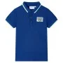 Polo de niños azul oscuro 116 de , Camisetas para niños - Ref: Foro24-12436, Precio: 9,32 €, Descuento: %